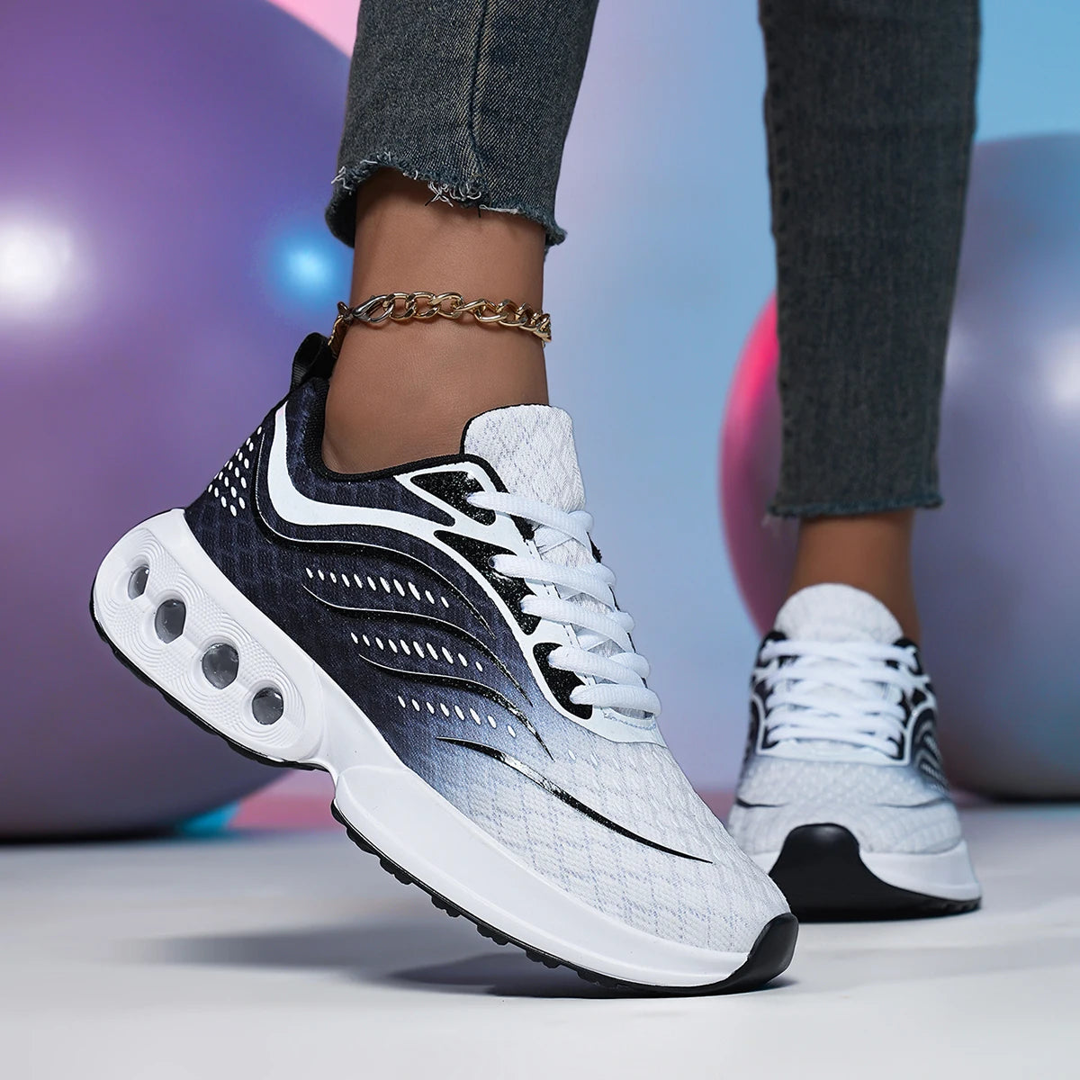2025 Sneakers for Women Orthopedic Sneakers Walking Shoes for Women, Lightweight Casual Tennis Sneakers Air Running Shoes 36-42