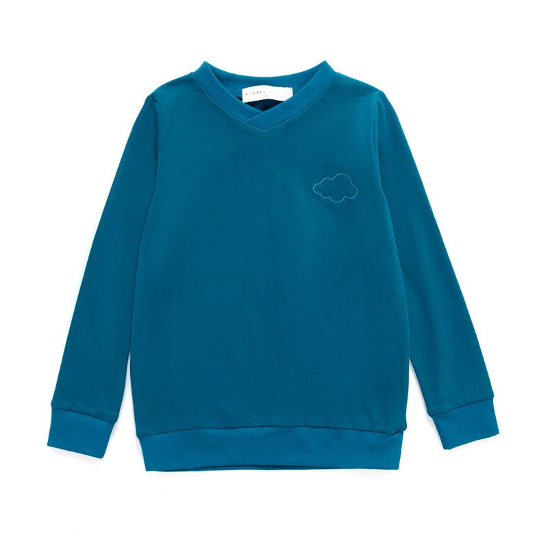 AS 2025 baby girl boy set baby cloud embroider set fashion kids clothes
