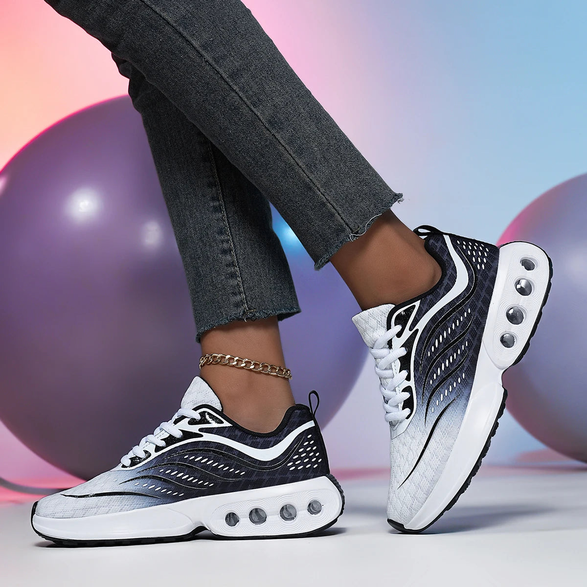 2025 Sneakers for Women Orthopedic Sneakers Walking Shoes for Women, Lightweight Casual Tennis Sneakers Air Running Shoes 36-42