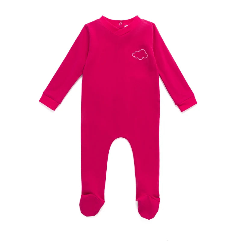AS 2025 baby girl boy set baby cloud embroider set fashion kids clothes