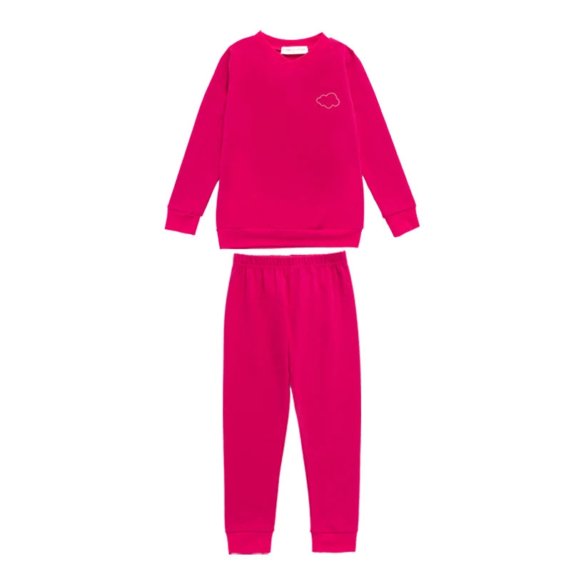 AS 2025 baby girl boy set baby cloud embroider set fashion kids clothes